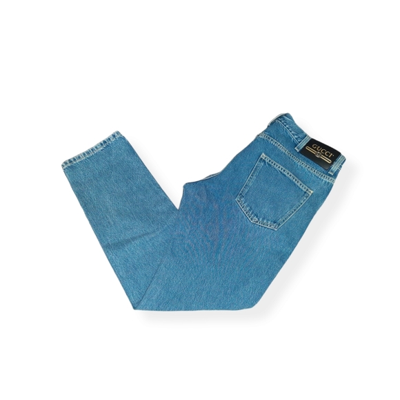 Gucci Padded-Appliqué Brooches jeans - Picture 3 of 7